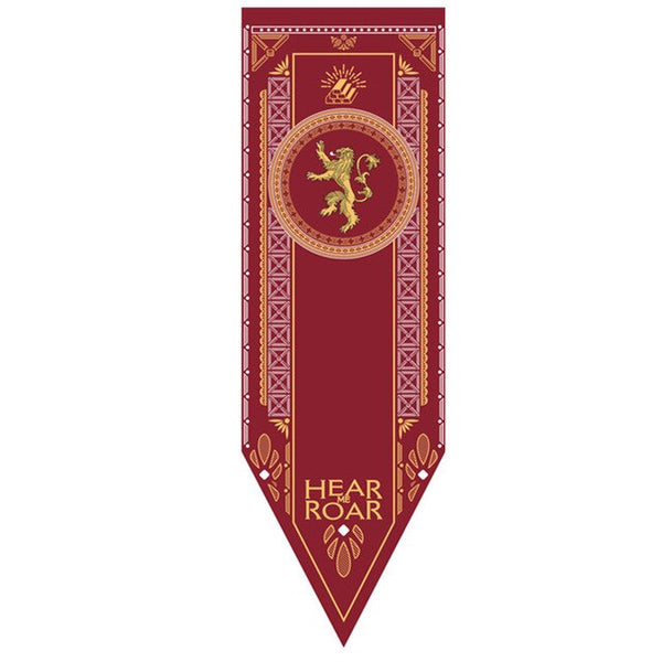 48*150 CM Game of Throne Banner Families Flag Home Decor Wolf Dragon Baratheon & Martell & Bolton Boys Girls Kids Christmas