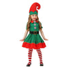 2018 Women Men Boy Girl Christmas Santa Claus Costume Kids Adults Family Green Elf Cosplay Costumes Carnival Party Supplies